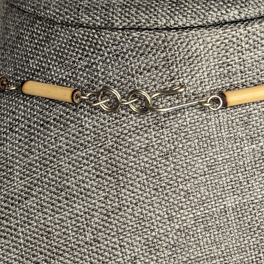 Hand Crafted Peruvian Light Green Serpentine And … - image 5